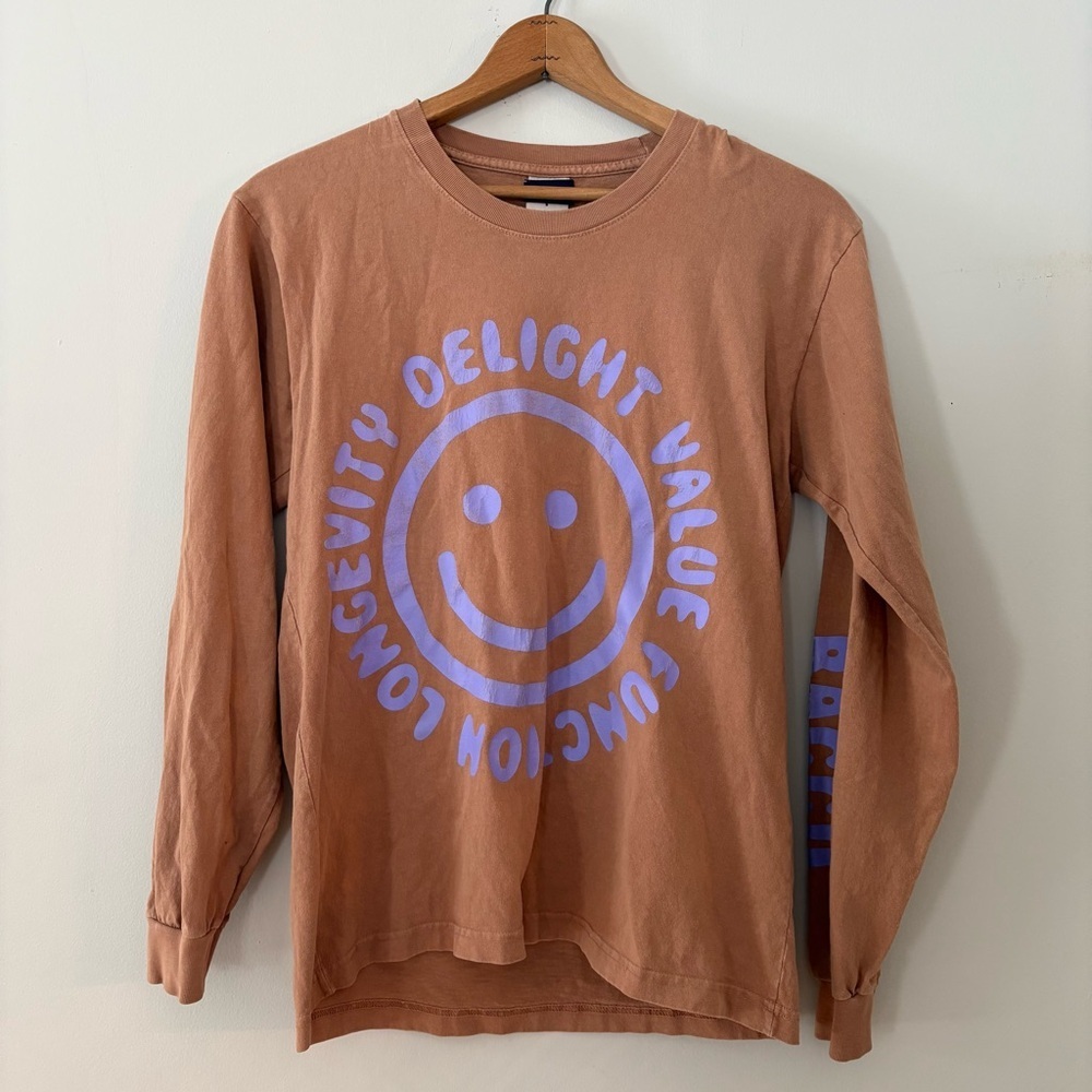 BAGGU x Everybody.World “Unity Delight Value Function” Long Sleeve Tee Unisex S
